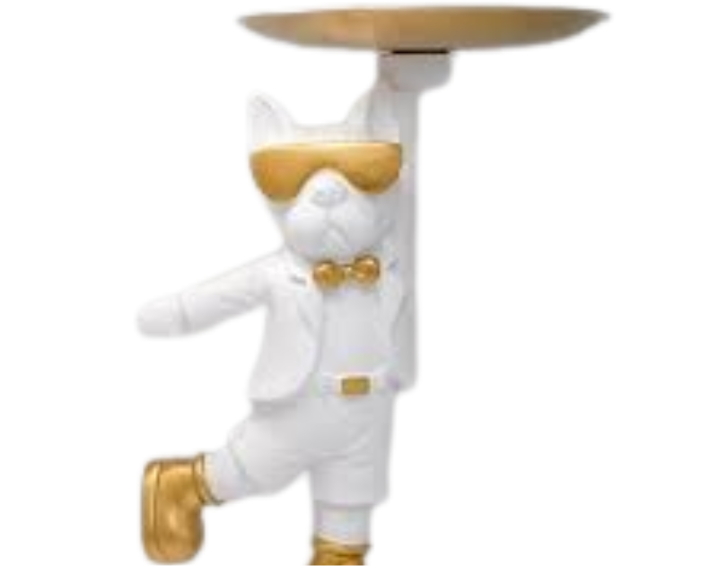 Retro Bulldog Key Tray