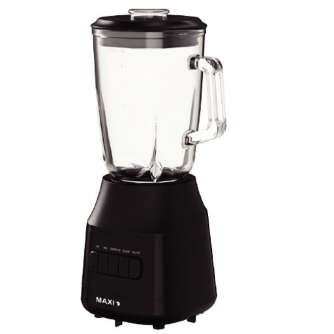 Maxi Blender 600 Watt 1.5 Liter Black (BL6013W)