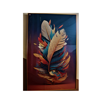 Exquisite Feather Frame